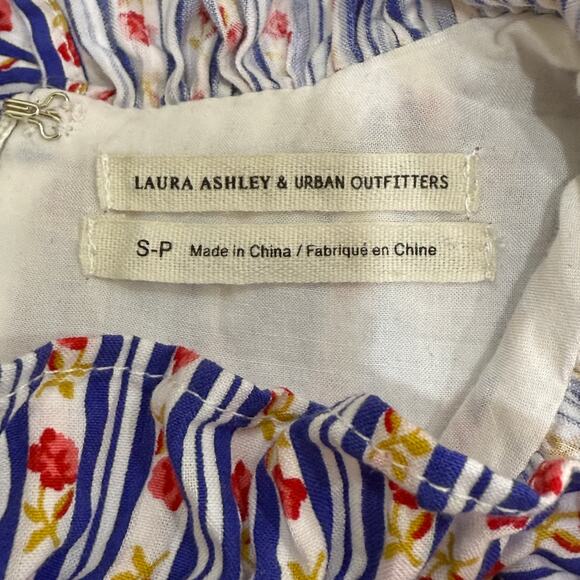 LAURA ASHLEY & URBAN OUTFITTERS Exclusive Maisy Mock Neck Mini Dress Size Small - Picture 8 of 12